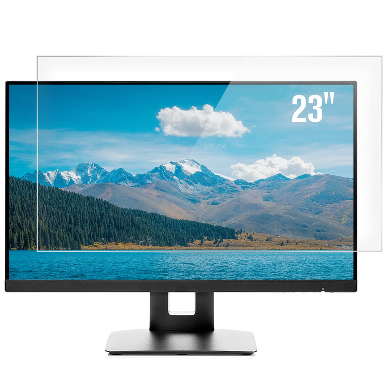 [2 PACK] 23 inch Anti Glare (Matte) Screen Protector Compatible for All Brands of 23" Widescreen Desktop with 16:9 Aspect Ratio Monitor [!!!Not for 16:10 Aspect Ratio Monitor]
