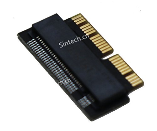 Sintech NGFF M.2 nVME SSD Adapter Card for Upgrade MacBook Air(2013-2016 Year) and MacBook PRO(Late 2013-2015 Year) (Black)