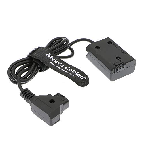 Alvin's Cables NP-FW50 Dummy Battery to D Tap Power Cable for Sony A7R A7S A7II Camera 1M
