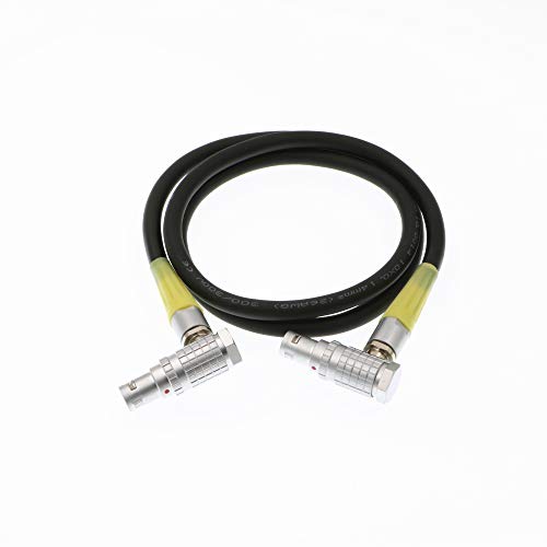 Uonecn Preston FIZ Follow Focus Motor Cable Right Angle 7 Pin Male to Right Angle 7 Pin Male