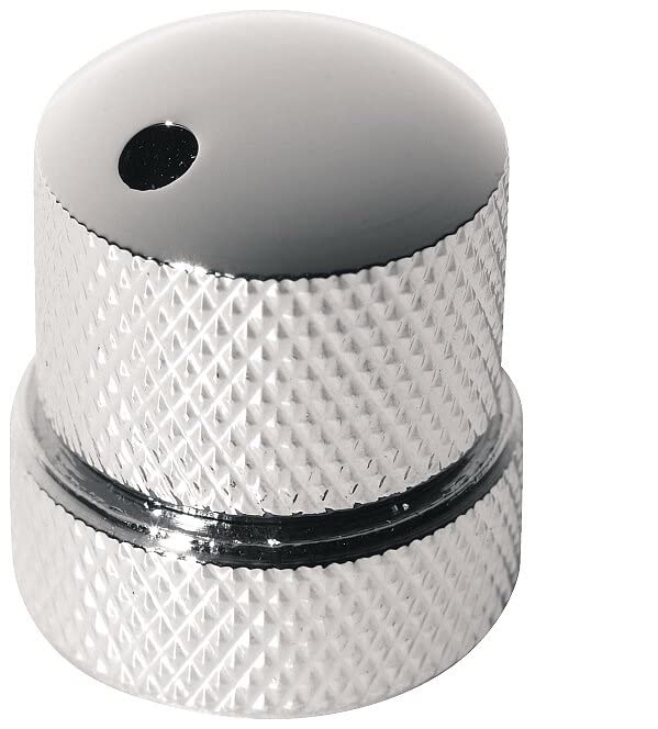 [AUSTRALIA] - Warwick Chrome Knob for Stacked Pots Tone Volume Thumb Streamer Bass Parts 