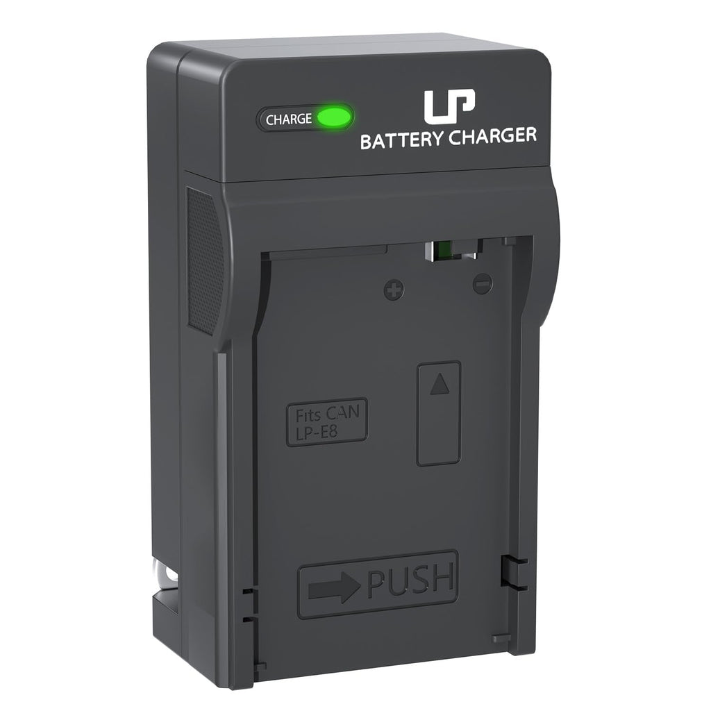 LP LP-E8 Battery Charger, Charger Compatible with Canon EOS Rebel T2i, T3i, T4i, T5i, 550D, 600D, 650D, 700D, Kiss X4, X5, X6i, X7i Cameras & More (Not for T2 T3 T4 T5) Basic charger