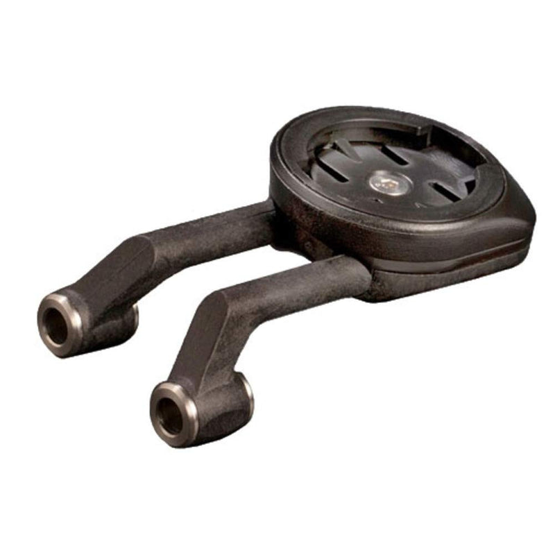 F3 Cycling Premium Carbon Fiber Composite Integrated Bike Stem Computer Mount - Fits GPS (Garmin and Wahoo) and Cameras/Lights. Fits Most 4 Bolt Stems with Fore and AFT adjustability | Carbon Fiber Cycling Stem Computer Mount | Modular GPS & Light Clip