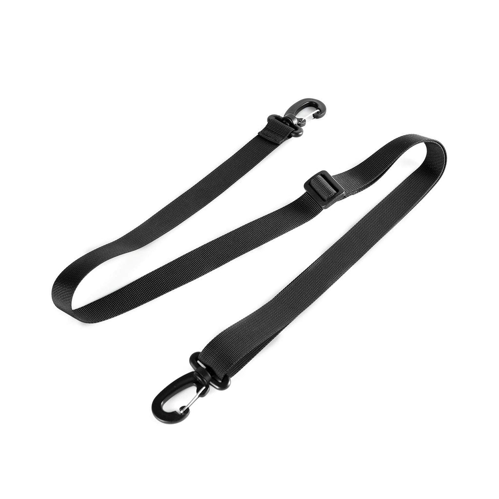 OneTigris Shoulder Straps Replacement Adjustable Strap for Briefcase Messenger Bag Black - 1 Pack