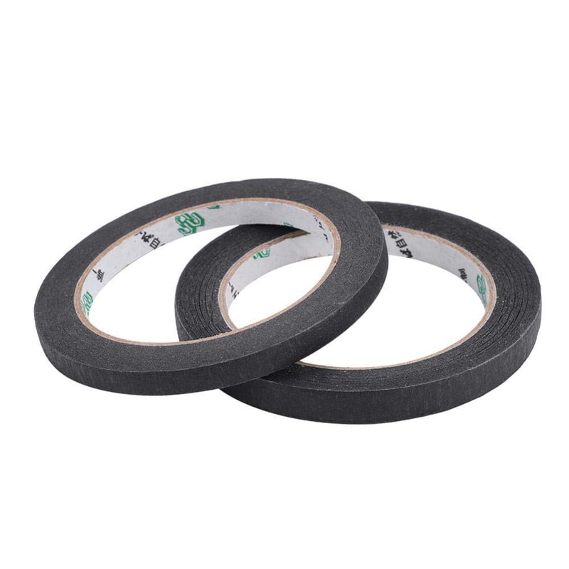 Guitar Pickup Accessories Insulated Tape Band Adhesive, Guitar Parts Black Textured Paper Pickup Tape for guitar pickups, 2pcs guitar pickup tape cloth