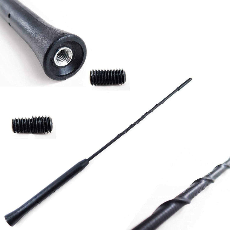 [AUSTRALIA] - Roof Aerial Antenna Compatible with Many Cars 11" (29 cm) Length Comes with M5 M6 Screws 