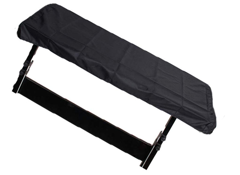 88 Key Piano Keyboard Dust Cover - Keyboard Dust Cover 88 Key Electronic Keyboard Cover - Electronic Keyboard Cover - Digital Piano Cover - Electronic Piano Keyboard Dust Cover on Stage, Black