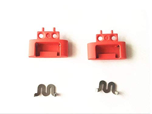 [AUSTRALIA] - Replacement Headband Hinge Clip Cover + Pin Repair Parts Kits Set Accessories Fit for Beats Solo3 Wireless Solo2 Wireless Over-Ear Headphones (Red) Red 