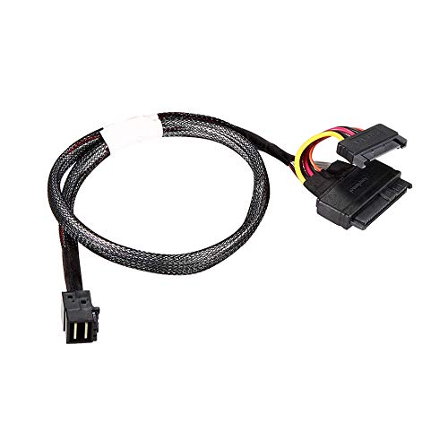 [AUSTRALIA] - 𝐃𝐢𝐋𝐢𝐧𝐤𝐞𝐫 50CM HD Mini-SAS(SFF-8643) to U.2 (SFF-8639) NVMe SSD Cable 