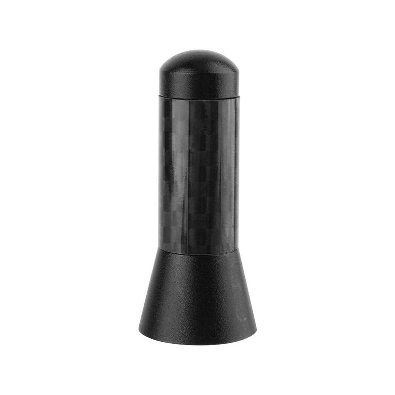 [AUSTRALIA] - Mini Car Short Antenna, 3.5cm Aerial Universal Car Stubby Antenna Carbon Fiber Shorty Antenna with Screw Aluminum 