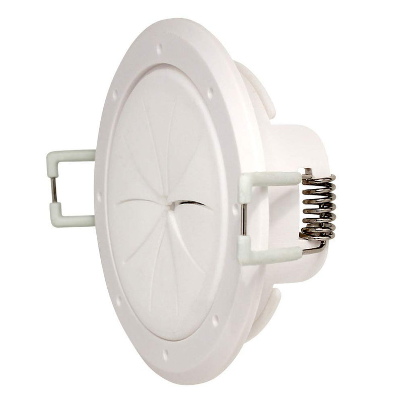 Speedy’Z Spring-Lock 2” Cable Pass Through Port (White | Each)