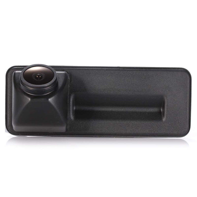 Super HD Vehicle Camera 1280x720 Pixels 1000 TV Lines 170 Night Vision Rear View Camera Reverse Parking for VW Skoda Superb Yeti Fabia Octavia Audi A1 (Model 1=Square Switch Interface) Model 1=square switch Interface