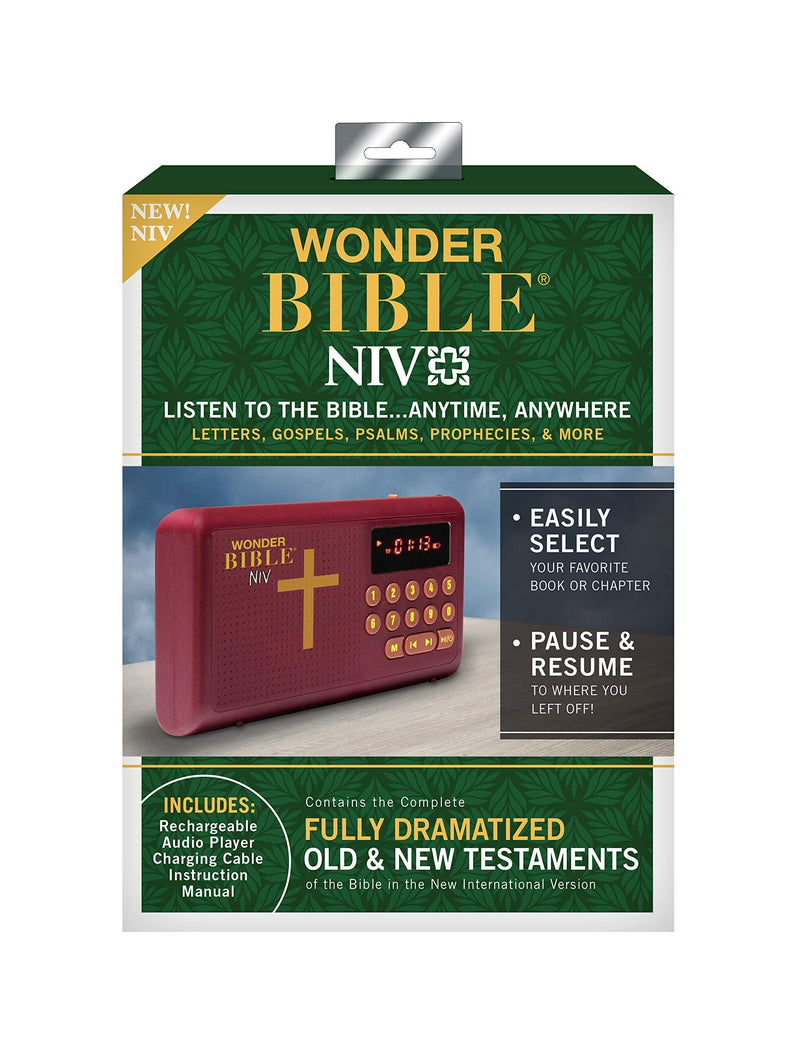 [AUSTRALIA] - Wonder Bible NIV- The Talking Audio Bible Player (New International Version), As Seen on TV 