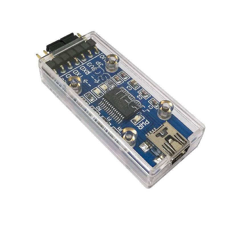 DSD TECH SH-U09F USB to TTL Adapter Support 3V3 and 5V0 TTL Featuring Genuine FTDI FT232RL IC