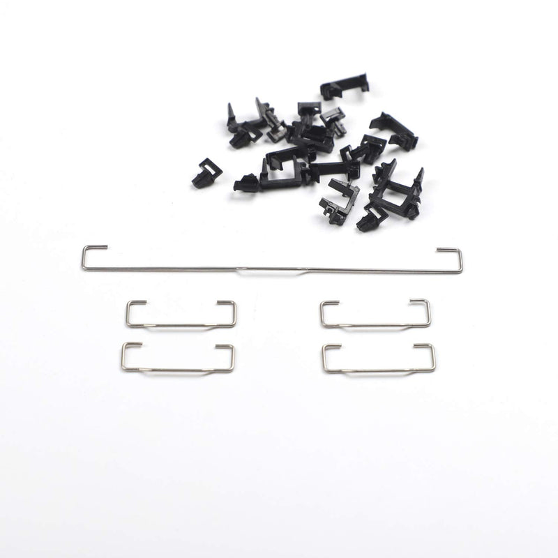 Costar Style Plate-Mounted Costar Stabilizers Balancing Pole Raised Wire 6.25u 2u for MX Mechanical Keyboard Filco (Kit 1 for 60 87 Keyboard) Kit 1 for 60 87 keyboard