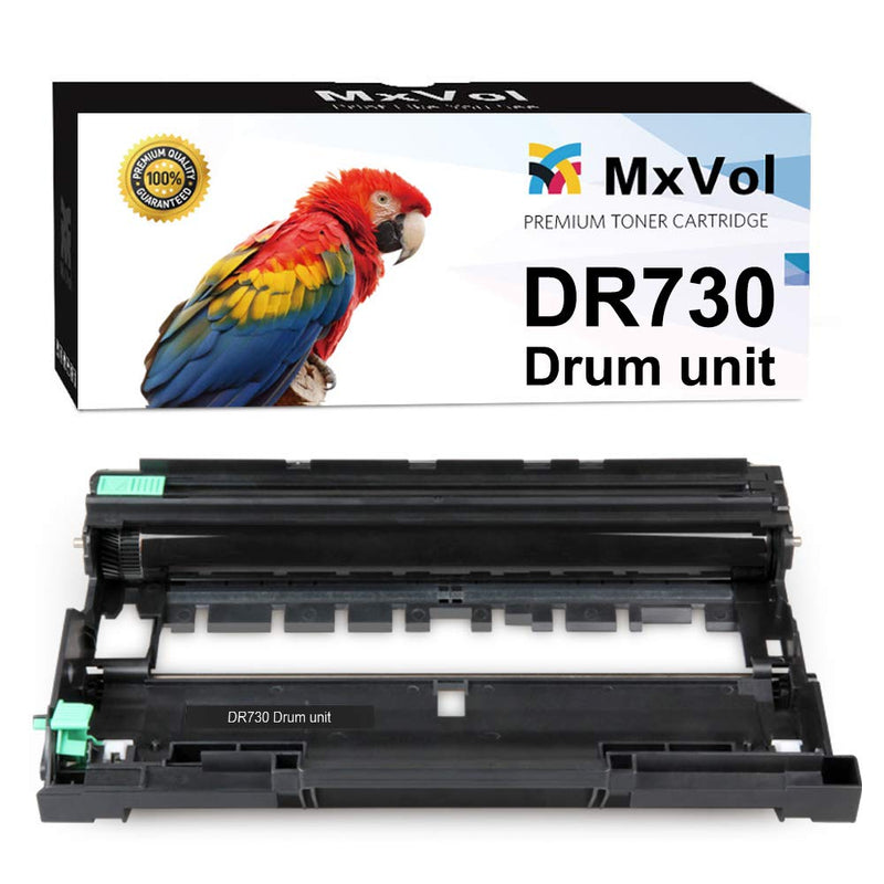 MxVol Compatible Drum Unit Replacement for Brother DR730 DR-730 DR 730 Up to 12,000 Pages use for HL-L2350DW DCP-L2550DW MFC-L2710DW MFC-L2750DW HL-L2395DW Printer (NO Toner)