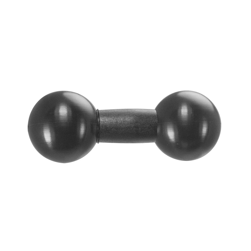 iBolt 25mm / 1 inch to 25mm / 1 inch Composite Extension Ball Adapter for Industry Standard Dual Ball Socket mounting arms 25mm to 25mm Composite adapter
