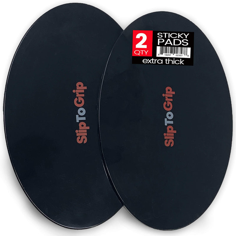 SlipToGrip Premium Cell Pads Twin Pack - Two Universal Cell Pads. Sticky Anti-Slip Gel Pads - Holds Cell Phones, Sunglasses, Coins, Golf Cart, Boating, Speakers.