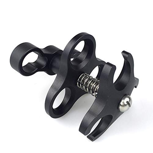 Seafrogs Diving Essential Accessory Ball Arm Clamp Three Cut Out Hole Lighting Arm System Fixed Mount Waterproof Case Tray Attachment CP-3 PC-3