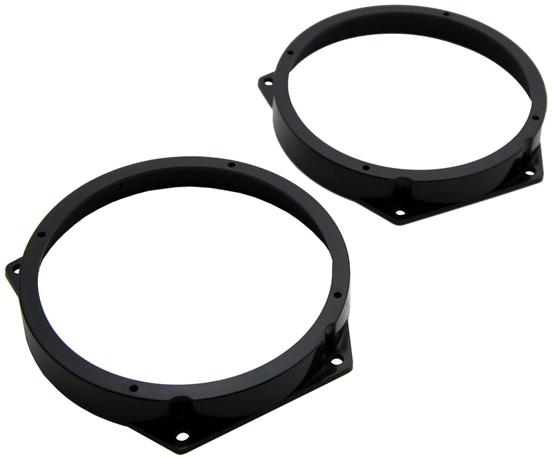 Harmony Audio Compatible with Mini Cooper 2002-2008 Front Factory Speaker to Aftermarket 6.5" Speakers Adapter