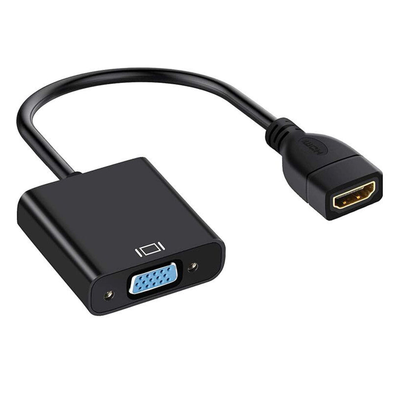 [AUSTRALIA] - avedio links HDMI to VGA Adapter, Active HDMI to VGA Converter (Female to Female) with audio, Support HD 1080P@60Hz, TV Stick, Raspberry Pi, Laptop, Chromebook, Roku, Xbox (3.5mm Audio Cable Included) 