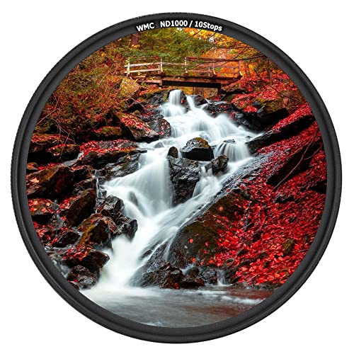 JJC 72mm ND Filter ND1000 Fixed 10-Stop Neutral Density for Camera Lens
