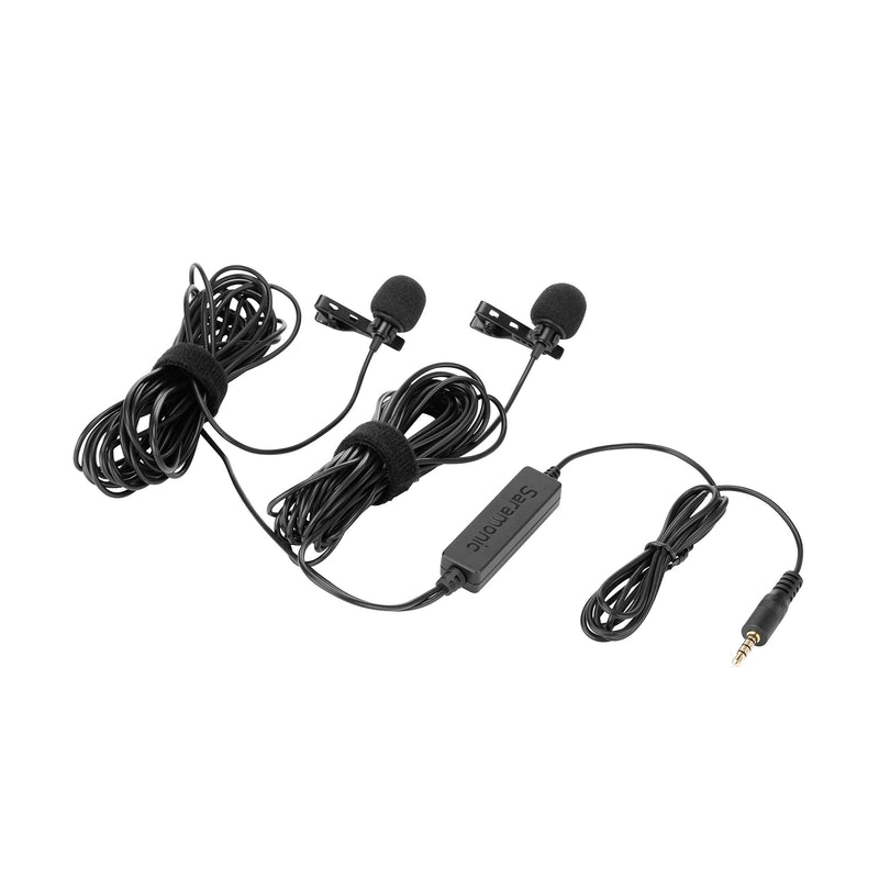 [AUSTRALIA] - Saramonic Lavmicro 2M Dual Lavalier Mics (LAVMICRO2M) 2x Lavalier 