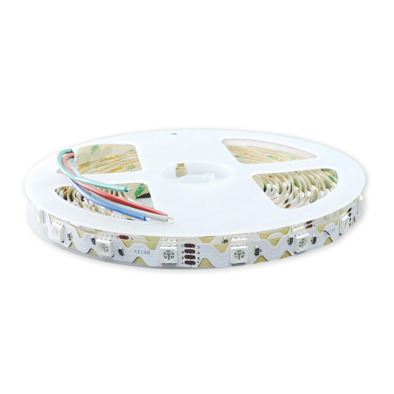 [AUSTRALIA] - LED Lighting 12V 16.4ft UL 5050 SMD Zig-Zag LED Strip Lights Dimmable 660lm/m 6.2W/m 300 LEDs 60 LEDs/m IP33 Non-Waterproof. S Shape Angle Turning Capable (RGB) RGB (Red, Green, Blue) 