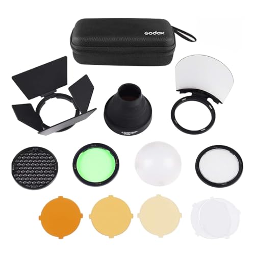 GODOX AK-R1 Accessories Kit for GODOX V100 / V1 Pro / V1 / AD100Pro and H200R Round Flash Head to Godox AD200Pro II / AD200Pro / AD200 Single