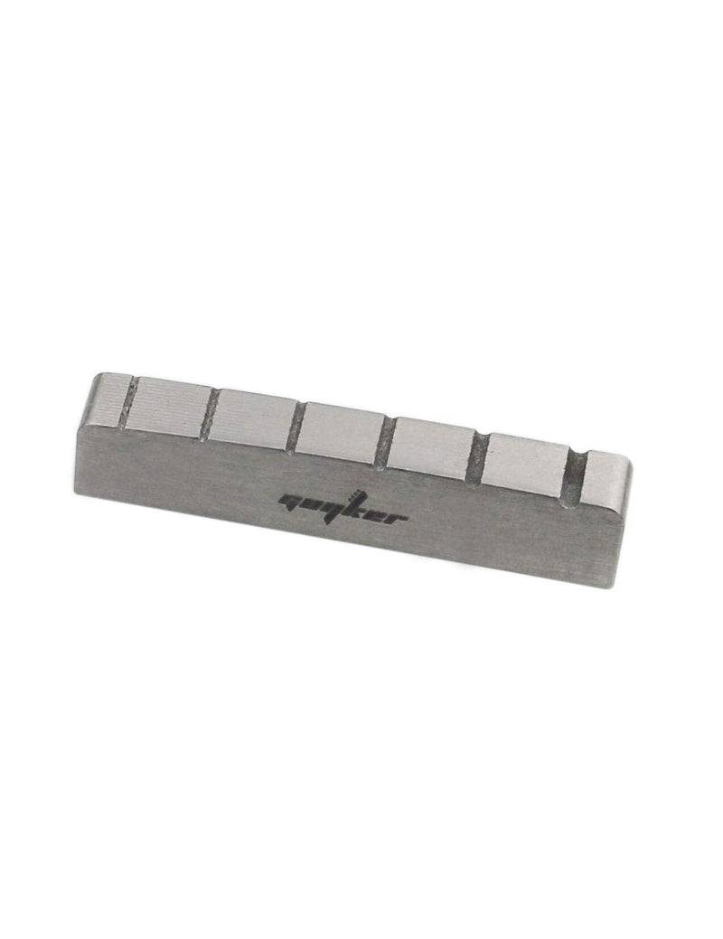 Guyker 43mm Guitar Titanium Alloy Nut - Pre-Slotted Nuts Replacement Part for LP Electric Guitar length: 43mm