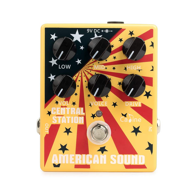 [AUSTRALIA] - Caline CP-55 American Sound Overdrive Guitar Effect Pedal, Amplifier Simulation 57 Deluxe AMP Pedal Effect 