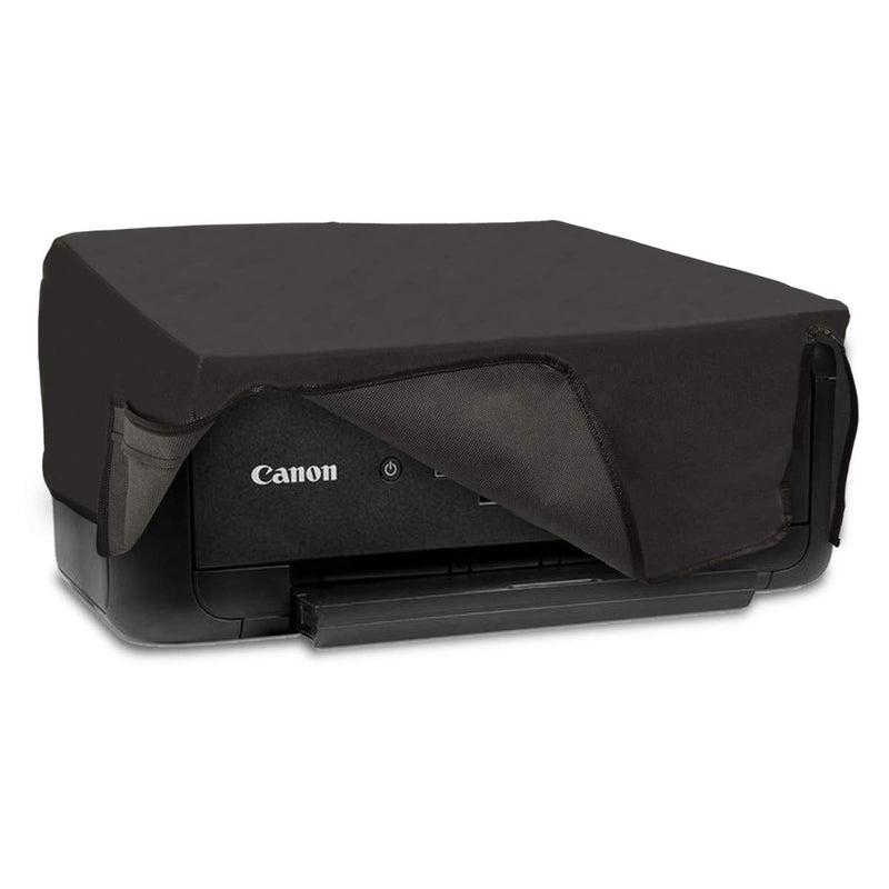 kwmobile Cover Compatible with Canon Pixma TS5150 / 5151 / MG 2555 - Dust Cover Printer Protector - Dark Grey