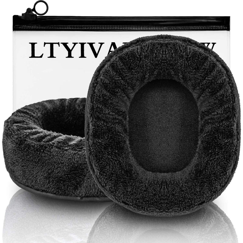 [AUSTRALIA] - Replacement Ear Pads Compatible with ATH-M50x M50 M40, Arctis 7 Arctis Pro, ATH-WS1100iS, HD280 Pro, SRH 440, MDR-7506 V6 Headphone Memory Foam Earpads (Black Velvet) 