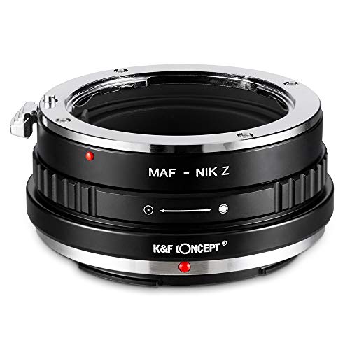 K&F Concept Lens Mount Adapter for Minolta MA AF Mount Lens to Nikon Z6 Z7 Camera