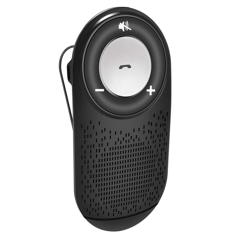 Bluetooth Cell Phone Car Speakerphones TIANSHILI Wireless HandsFree Talking Visor Clip Car Kit Auto On Off,Dual Link Connectivity with Siri Google Assistant