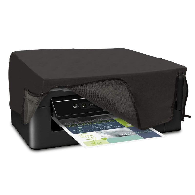 kwmobile Cover Compatible with Epson EcoTank ET-2600/2650 - Dust Cover Printer Protector - Dark Grey