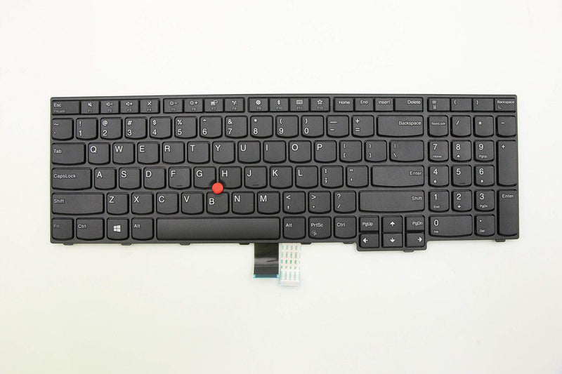 Replacement US Non-Backlit Keyboard for Lenovo Thinkpad E570 E575 E570C
