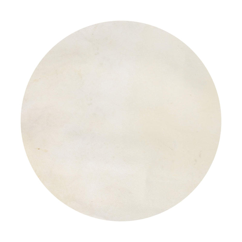 Yibuy Beige Goatskin Goat Skin Drums Head for Bongo Drums Replacement Parts