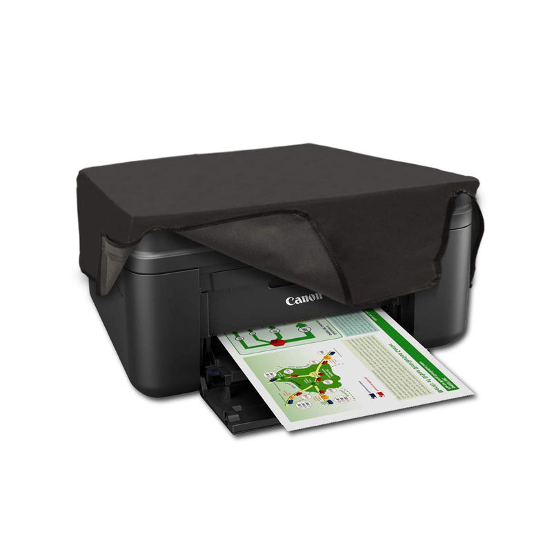 kwmobile Cover Compatible with Canon Pixma MX495 / TR4550 / 4551 - Dust Cover Printer Protector - Dark Grey