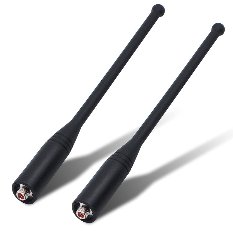 UHF Antenna Compatible for Motorola RDU4100 RDU4160D RDU2080D RDU2020 RDV2020 RDV5100 CP110 Radio RAN4031 403-470 Mhz 6.5 Inch（2 Pack）