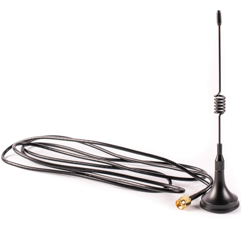 [AUSTRALIA] - Electrodepot 433 MHz Unity Gain Omni, 6 Inches Antenna with Magnetic Base and Male SMA Connector Antenna Kit – Impedance 50 Ohms Garage Gate Door Opener Antenna 