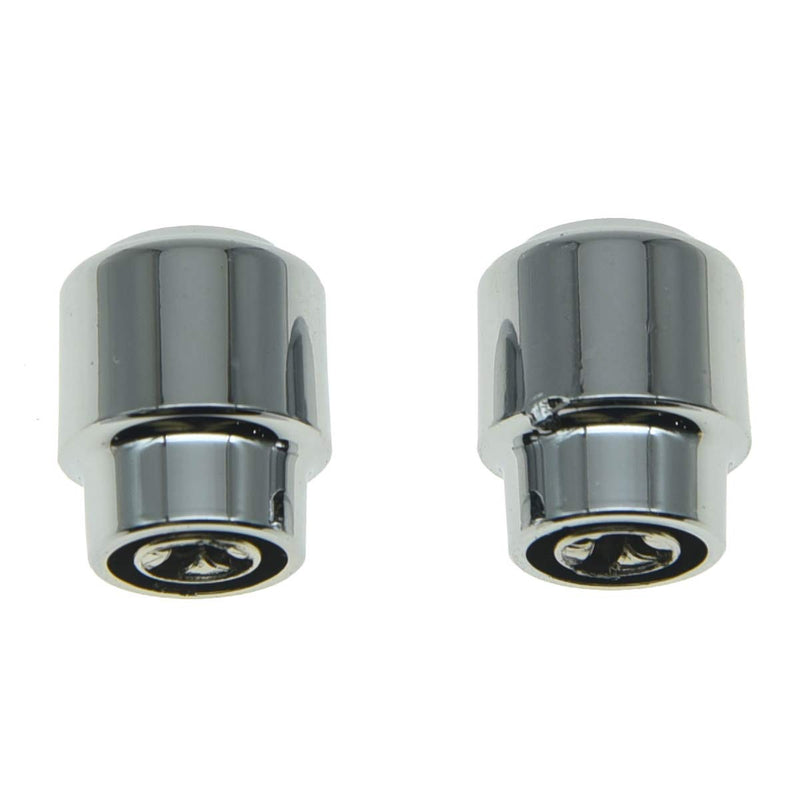 [AUSTRALIA] - KAISH Pack of 2 Plastic Chrome Guitar Barrel Switch Tip 3 Way Pickup Selector Switch Knobs for U.S.or Import Tele/Telecaster Chrome Tip 