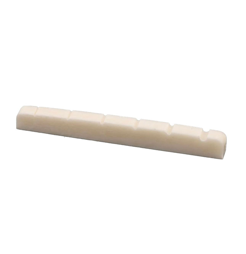 [AUSTRALIA] - 6 String Electric Guitar Nut Flat Bottom Slotted Bone Nuts for Guitar Replacement Parts Accessories (42x3.5x4.5/3.5mm) 42x3.5x4.5/3.5mm 