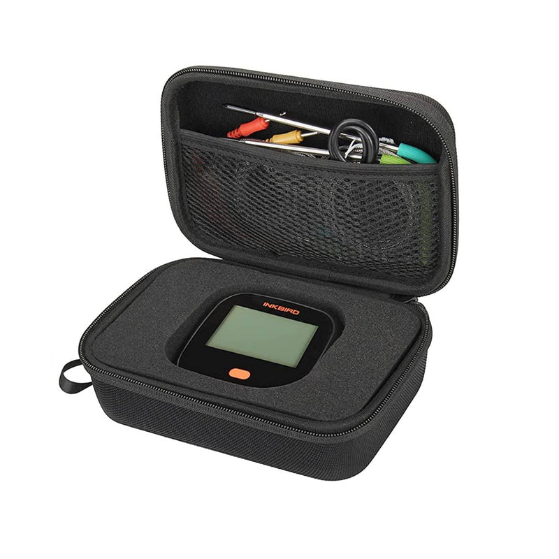 6.7x4.7x3 Inch Carrying Case for Grill Thermometer IBT-4XS, IBBQ-4T, IBT-4XC,IBT-4XP, INKBIRD Hard Drive Protective Carrying Case, EVA Storage Case for Thermometer ThermoPro & Soraken & Weber