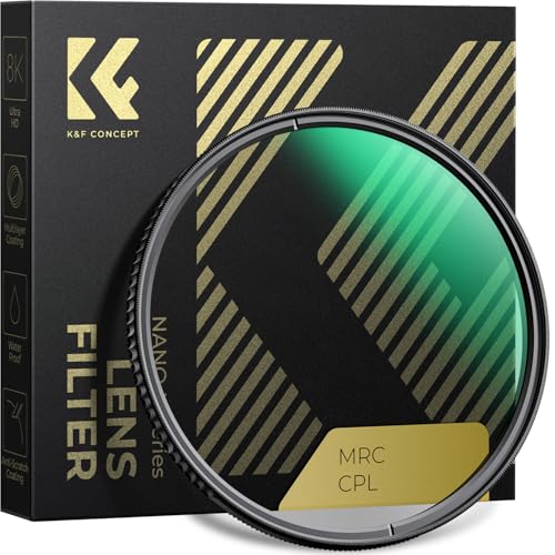 K&F CONCEPT 40.5mm Circular Polarizer Lens Filter with 28 Multi-Layer Coated