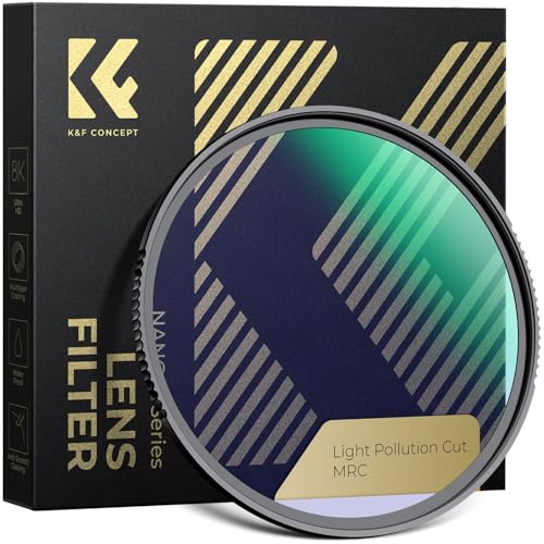 K&F CONCEPT 67mm Clear Natural Night Filter Pollution Reduction
