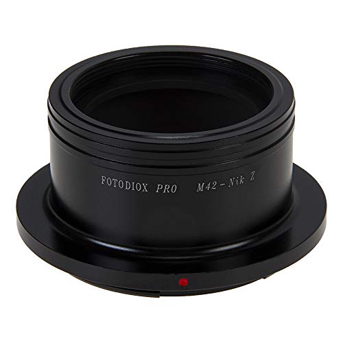 Fotodiox Pro Lens Mount Adapter Compatible with M42 Type 2 and Select Type 1 Lenses to Nikon Z-Mount Cameras M42 V2