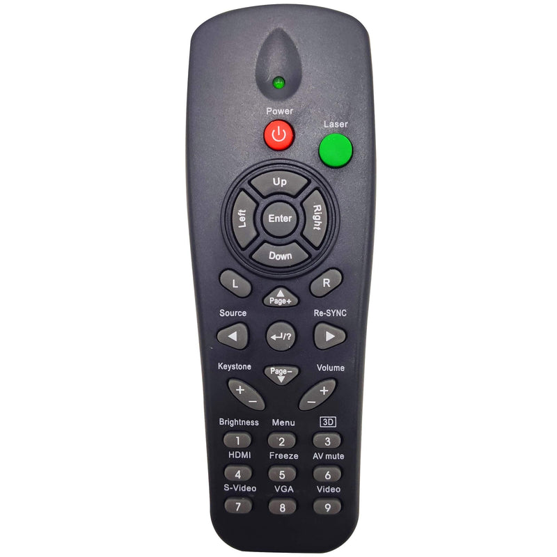 INTECHING BR-3036L Projector Remote Control for Optoma DS219, DS317, DS611, DX617, EP1691, ES520, ES522, ES526B, EX530, EX532, TS725, TX7155, TX735, EP761, TX761, TX763