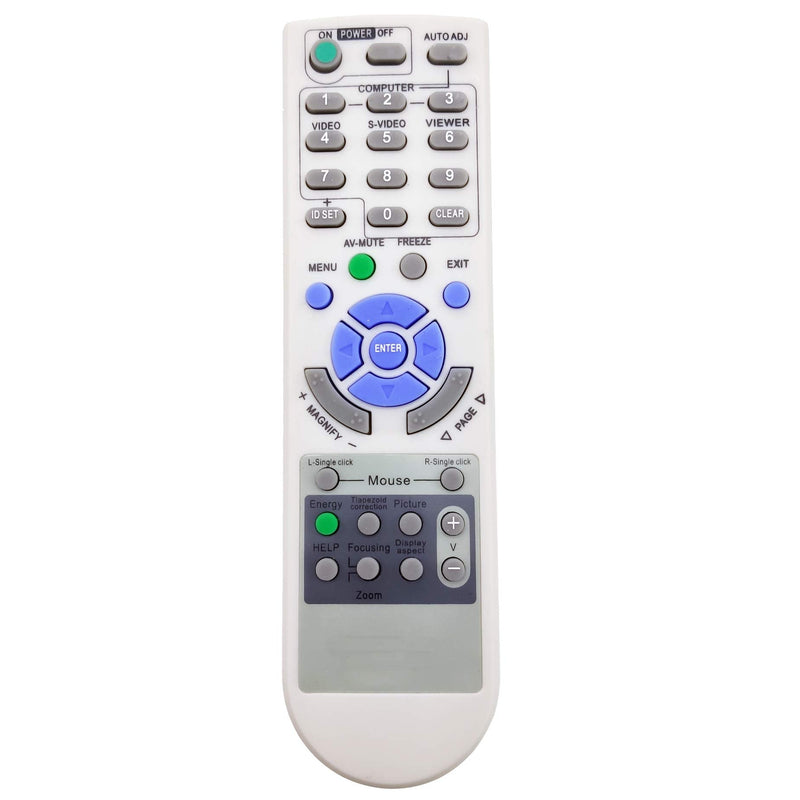 INTECHING RD-443E/ RMT-PJ30 Projector Remote Control for NEC NP110, NP115, NP1200, NP210, NP215, NP216, NP2200, NP3200, NP43, NP54, NP63, NP64, V230, V230X, V260, V260R, V260W, V260X, V300W, V300X