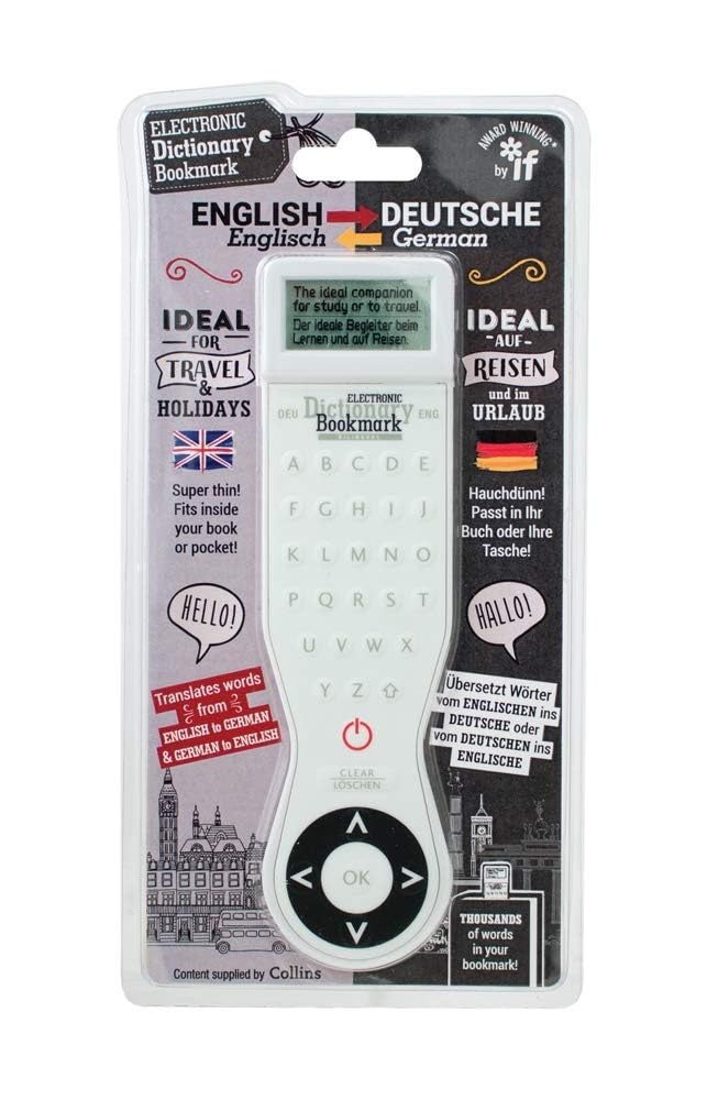 Electronic Dictionary Bookmark (Translation Edition) - German-English German-English/English-German